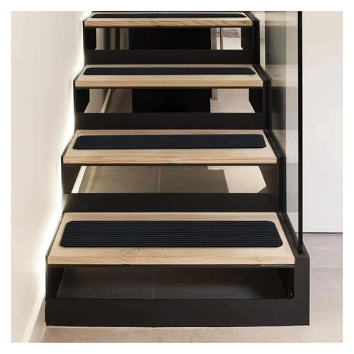 RVOWTAGL Treppen Antirutsch, 15er-Packung 20 x 76 cm Treppenstufen, Waschbar Selbstklebender Teppich für Treppen, Garagen, Terrassen RVOWTAGL Treppen Antirutsch, 15er-Packung 20 x 76 cm Treppenstufen, Waschbar Selbstklebender Teppich für Treppen, Garagen, Terrassen von RVOWTAGL