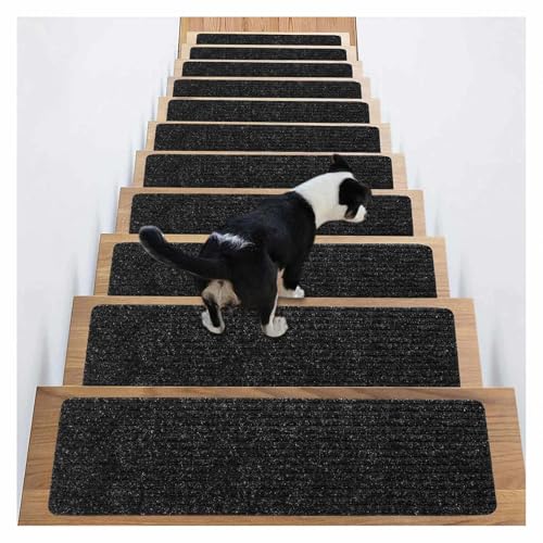 RVOWTAGL Treppen Antirutsch, 15er-Packung 20 x 76 cm Treppenverkleidung, Zufalls Schnitt treppe Deko für Treppen, Garagen, Terrassen RVOWTAGL Treppen Antirutsch, 15er-Packung 20 x 76 cm Treppenverkleidung, Zufalls Schnitt treppe Deko für Treppen, Garagen, Terrassen von RVOWTAGL