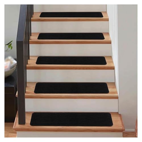 RVOWTAGL Treppenstufen Matten, 15er-Packung 20 x 76 cm Antirutschstreifen Treppe, Waschbar Wohnmobil Stufenmatten für Treppen, Garagen, Terrassen RVOWTAGL Treppenstufen Matten, 15er-Packung 20 x 76 cm Antirutschstreifen Treppe, Waschbar Wohnmobil Stufenmatten für Treppen, Garagen, Terrassen von RVOWTAGL