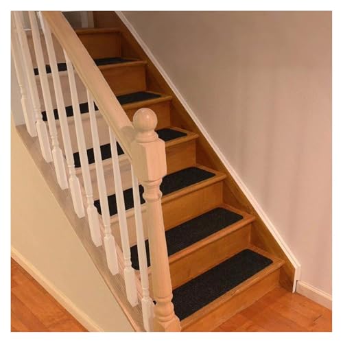 RVOWTAGL Treppenstufen Matten Außen, 15er-Packung 20 x 76 cm Treppenverkleidung, Waschbar Teppichstufen Für treppe für Holztreppen, Marmortreppen RVOWTAGL Treppenstufen Matten Außen, 15er-Packung 20 x 76 cm Treppenverkleidung, Waschbar Teppichstufen Für treppe für Holztreppen, Marmortreppen von RVOWTAGL