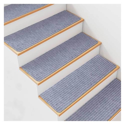 RVOWTAGL Treppenstufen Teppich, 15er-Packung 20 x 76 cm Treppenverkleidung, Zufalls Schnitt Stufenmatten Wohnmobil für Treppen, Garagen, Terrassen RVOWTAGL Treppenstufen Teppich, 15er-Packung 20 x 76 cm Treppenverkleidung, Zufalls Schnitt Stufenmatten Wohnmobil für Treppen, Garagen, Terrassen von RVOWTAGL