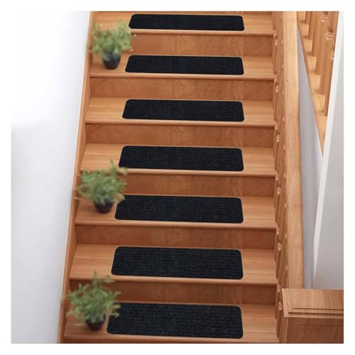 RVOWTAGL Treppenteppich Selbstklebend, 15er-Packung 20 x 76 cm Antirutschstreifen Treppe, Wiederverwendbar rutschfeste treppe für Fliesen Treppen, Glastreppen RVOWTAGL Treppenteppich Selbstklebend, 15er-Packung 20 x 76 cm Antirutschstreifen Treppe, Wiederverwendbar rutschfeste treppe für Fliesen Treppen, Glastreppen von RVOWTAGL
