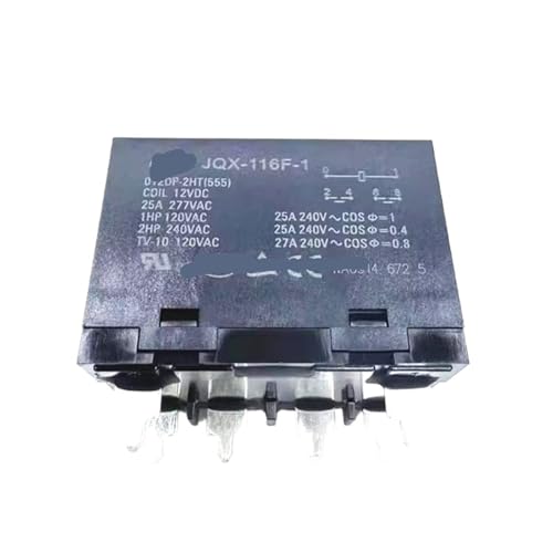1 STÜCKE JQX-116F-1 12DCV 25A 6PIN relais von RVUYMDZR