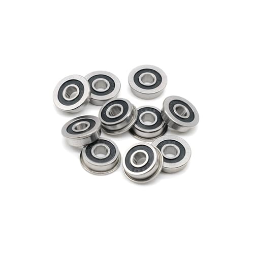 10 Stück F6800RS 10 * 19 * 5mm Flanschkugellager von RVUYMDZR