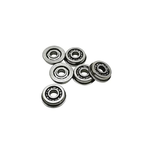 10 Stück MF93 3x9x2,5 mm Mikroflansch Rillenkugellager von RVUYMDZR