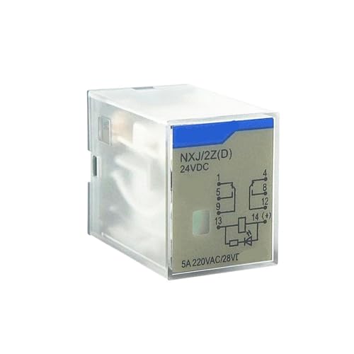 Relais NXJ-2Z NXJ-3Z NXJ-4Z HH52P HH54P MY2 MY3 MY4(DC 24V,NXJ-2Z 8Pin) von RVUYMDZR