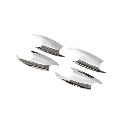 RVVJFHMSH ABS Chrom Silber Türgriffabdeckung Trim Kompatibel Mit Mercedes Benz ML GL Klasse W164 X164 ML350 ML450 ML500 2006-2011(Model C 4PCS) von RVVJFHMSH