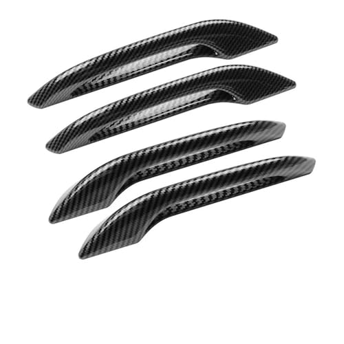 RVVJFHMSH Auto-Frostschutz-Türgriff, kompatibel mit Tesla Model Y/3/3+ Highland 2024, frostsichere Türgriff-Patch-Abdeckung, Auto-Modifikationsteile(4pcs Bright carbon) von RVVJFHMSH