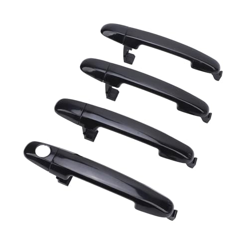 RVVJFHMSH Satz mit 4 Außentürgriffen, 82651-3K000, schwarzer Außentürgriffsatz, kompatibel mit HYUNDAI SONATA NF 2006–2010 RVVJFHMSH Satz mit 4 Außentürgriffen, 82651-3K000, schwarzer Außentürgriffsatz, kompatibel mit HYUNDAI SONATA NF 2006–2010 von RVVJFHMSH