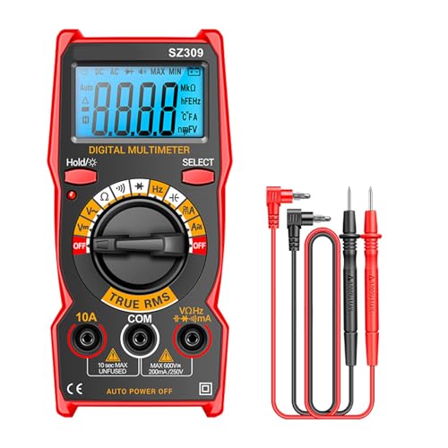 Digitales Multitester 1999 Ohm mit beleuchtetem Summer Digitales Multitester 1999 Ohm mit beleuchtetem Summer von RWAJZAX