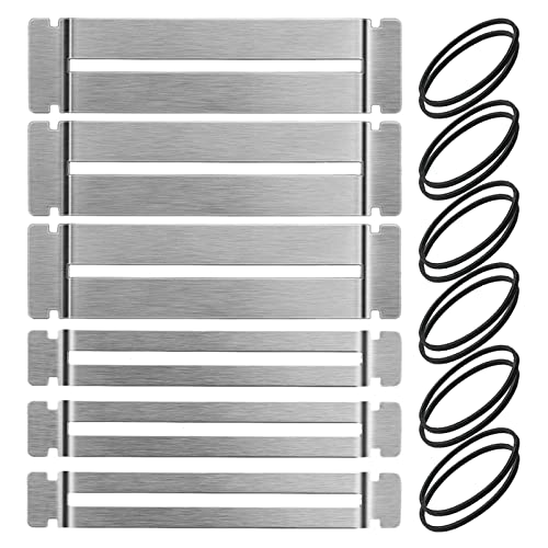 Gitarren-Fingerbrettschutz aus Edelstahl, für Gitarrenbass aus Edelstahl, Werkzeug-Set, Griffbrettschutz, 3 Stück von RWAJZAX
