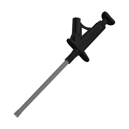 IC Test Hook Clip Isoliert Hochspannung Grabber Sonde 4 Mm Bananenbuchse Für Multimeter J.30042 Test Hook Clip High Effizienz Testwerkzeug Für Tests von RWAJZAX