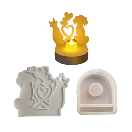 Kätzchen Dog Silicon Kerzenschiffsformen Für Epoxidharz Machen Kerzenhalter Teelichthalter Gipsdekoration Haustier Themen Back Kätzchen Dog Silicon Kerzenschiffsformen Für Epoxidharz Machen Kerzenhalter Teelichthalter Gipsdekoration Haustier Themen Back von RWAJZAX