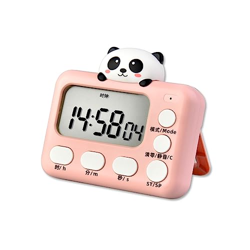 Küchentimer für Tiere, großes LCD-Display, digitaler Timer mit Weckerrückseite, einfach zu bedienender Countdown-Timer Küchentimer für Tiere, großes LCD-Display, digitaler Timer mit Weckerrückseite, einfach zu bedienender Countdown-Timer von RWAJZAX