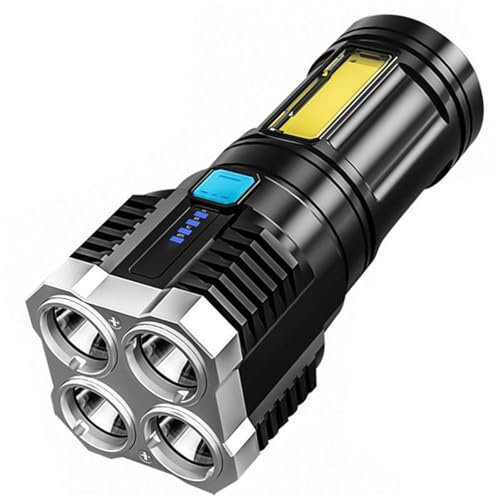 Leistungsstarke Taschenlampe mit 4 einstellbaren Modi Leistungsstarke Taschenlampe mit 4 einstellbaren Modi von RWAJZAX