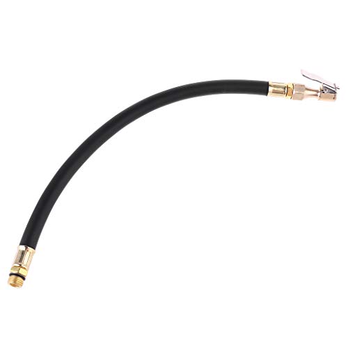 Locking Air Chuck Mit Schlauchreifen Für Ventil 1/4 "Gewinde Inflator Adapter 30 Cm/12-Zoll Für Auto Auto Inflator Schlauchadapter Schnellanschluss Verwendet von RWAJZAX