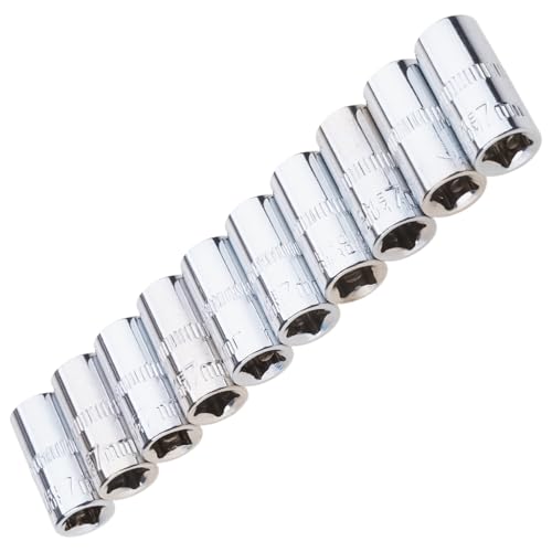 Metric Short Socket Schraubenschlüssel Zubehör 1/4-Zoll Metric Short Socket Schraubenschlüssel Zubehör 1/4-Zoll von RWAJZAX