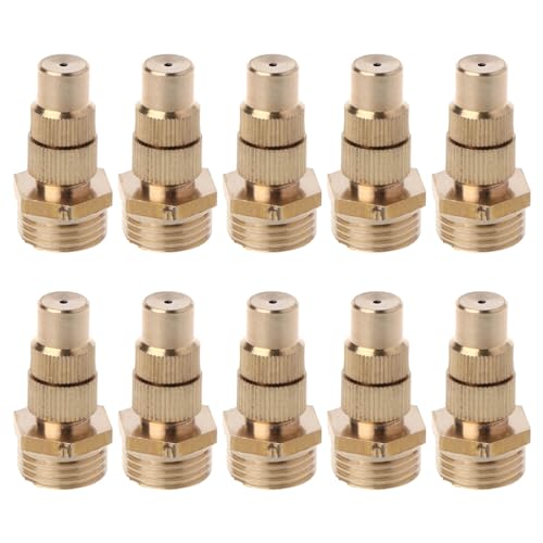 RWAJZAX 1/2 "Verstellbare Sprühdüsen Düsen Messing Spray Head Agriculturalbewässerung Atomizer Werkzeug Für Landschaften Garten Gartenpflege Wartungstromwerkzeug RWAJZAX 1/2 "Verstellbare Sprühdüsen Düsen Messing Spray Head Agriculturalbewässerung Atomizer Werkzeug Für Landschaften Garten Gartenpflege Wartungstromwerkzeug von RWAJZAX