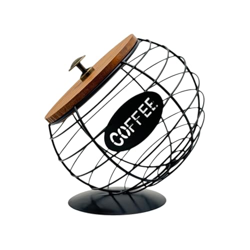 RWAJZAX Bequemer Diagonaler Korb Eisenkunst Kaffeeschoten Spender Espressohalter Für Küchentheke Haushaltszubehör Küchentheke Organizer RWAJZAX Bequemer Diagonaler Korb Eisenkunst Kaffeeschoten Spender Espressohalter Für Küchentheke Haushaltszubehör Küchentheke Organizer von RWAJZAX