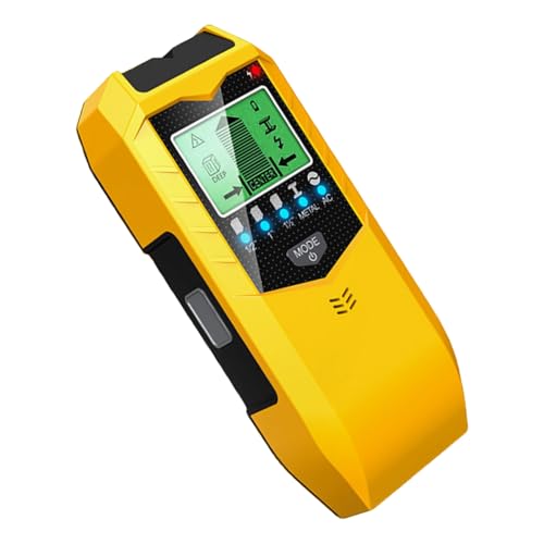 Tragbares Wanderkennungsgerät 5 In 1 Wandscannern Für Bolzen Und Metallerkennung Mit LCD Anzeige Und Soundbenachrichtigungen Home Renovations Tool von RWAJZAX