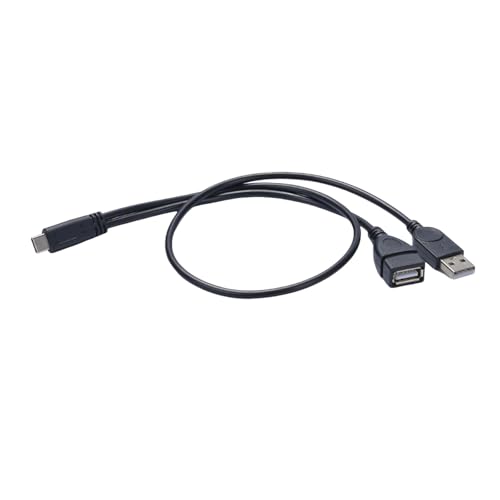 USB C auf USB Buchse und Stecker OTGS Adapter Kabel mit Ladefunktion für Tastatur Tablet Disc USB C auf USB Buchse und Stecker OTGS Adapter Kabel mit Ladefunktion für Tastatur Tablet Disc von RWAJZAX