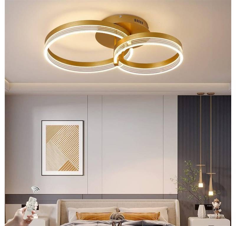 RWEUOQ Deckenleuchten LED Deckenleuchten Stufenlos Dimmbare Deckenlampe Energiesparende, LED Deckenleuchten Stufenlos Dimmbare Deckenlampe von RWEUOQ