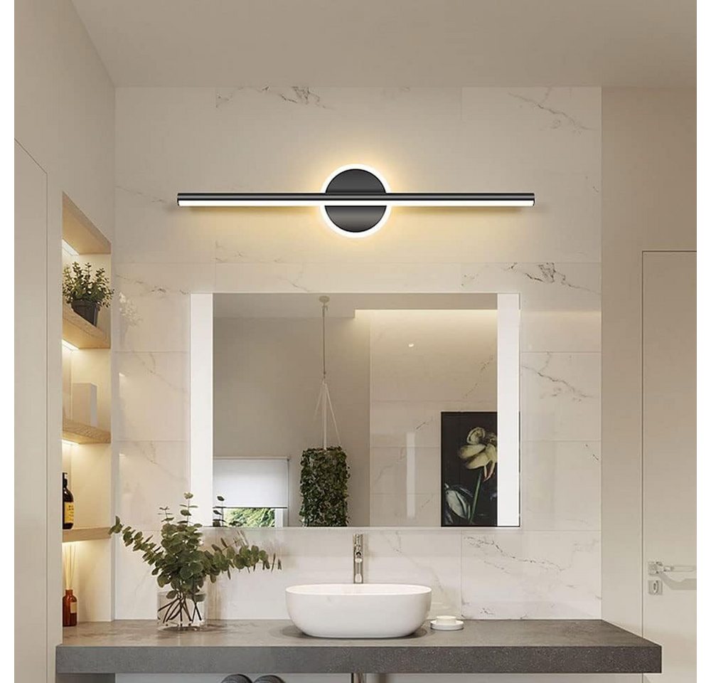 RWEUOQ Spiegelleuchte LED Wandleuchte 60 cm 13W Spiegellampe mit 3 Farbtemperaturen, Blendfreies LED-Licht ideal als stilvolle Spiegelleuchte im Bad RWEUOQ Spiegelleuchte LED Wandleuchte 60 cm 13W Spiegellampe mit 3 Farbtemperaturen, Blendfreies LED-Licht ideal als stilvolle Spiegelleuchte im Bad von RWEUOQ