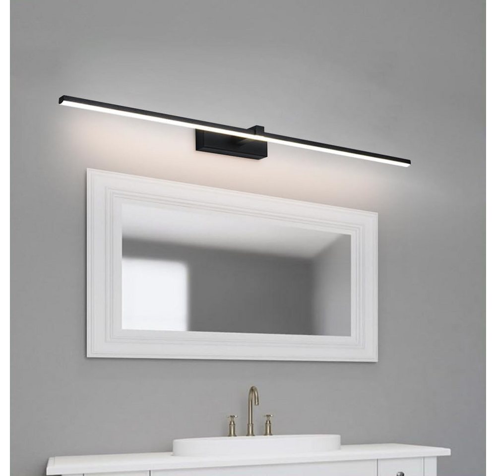 RWEUOQ Spiegelleuchte LED Wandleuchte 60 cm kaltweiß für Bad und Spiegel mit 11W Leuchtkraft, Blendfreies LED-Licht in modernem Design – ideal für Bad Spiegel RWEUOQ Spiegelleuchte LED Wandleuchte 60 cm kaltweiß für Bad und Spiegel mit 11W Leuchtkraft, Blendfreies LED-Licht in modernem Design – ideal für Bad Spiegel von RWEUOQ