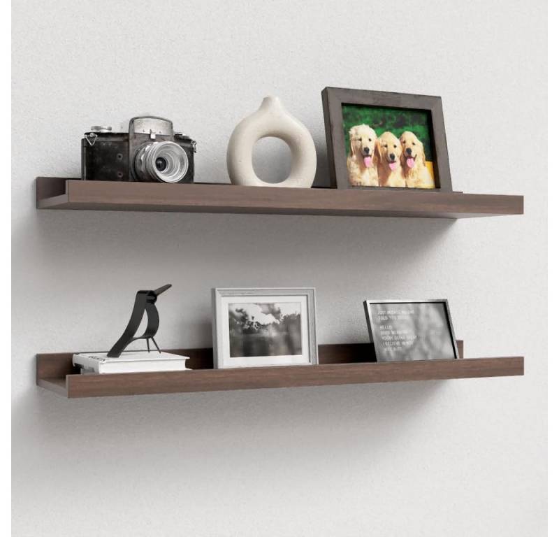 ZEUOPQ Wandboard Wandboard schwebendes Wandregal Hängeregal Ablageboard Regal 1 Stück, Schweberegal an der Wand, 1 Ablageboden, 60*12cm, 1,5 cm dicke Platte, Installationszubehör senden von ZEUOPQ