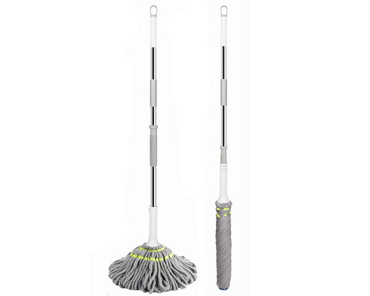 RWEUOQ Wischmopp Disc Wischmopp,Mikrofaser-Wischmopp,Bodenwischer mit Mikrofaser Bezug, Klassischer mopp für alle Arten von Böden, Fliesen, Holz, Küche RWEUOQ Wischmopp Disc Wischmopp,Mikrofaser-Wischmopp,Bodenwischer mit Mikrofaser Bezug, Klassischer mopp für alle Arten von Böden, Fliesen, Holz, Küche von RWEUOQ