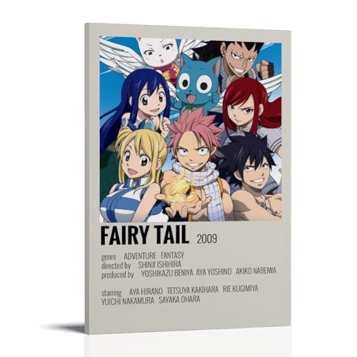 RWEWQRHG Fairy Tail Anime-Poster, moderne Kunst, Malerei, Ästhetik, Leinwand, Wandkunst, Poster, 20 x 30 cm, Rahmenstil RWEWQRHG Fairy Tail Anime-Poster, moderne Kunst, Malerei, Ästhetik, Leinwand, Wandkunst, Poster, 20 x 30 cm, Rahmenstil von RWEWQRHG