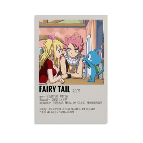 RWEWQRHG Fairy Tail Anime-Poster, moderne Kunst, Malerei, Ästhetik, Leinwandbezug, Wandkunst, Poster, 20 x 30 cm, ungerahmter Stil RWEWQRHG Fairy Tail Anime-Poster, moderne Kunst, Malerei, Ästhetik, Leinwandbezug, Wandkunst, Poster, 20 x 30 cm, ungerahmter Stil von RWEWQRHG