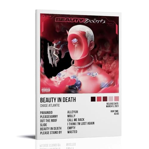 RWEWQRHG Poster "Chase Atlantic Beauty In Death", moderne Kunst, Malerei, Ästhetik, Leinwandbezug, Wandkunst, Poster, 20 x 30 cm, Rahmenstil RWEWQRHG Poster "Chase Atlantic Beauty In Death", moderne Kunst, Malerei, Ästhetik, Leinwandbezug, Wandkunst, Poster, 20 x 30 cm, Rahmenstil von RWEWQRHG