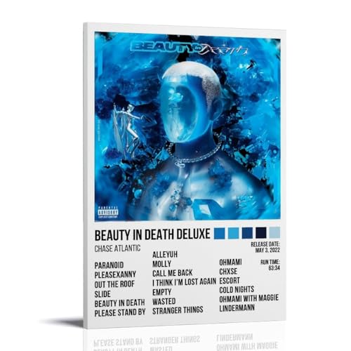 RWEWQRHG Poster "Chase Atlantic Beauty In Death", moderne Kunst, Malerei, Ästhetik, Leinwandbezug, Wandkunst, Poster, 30 x 45 cm, Rahmenstil RWEWQRHG Poster "Chase Atlantic Beauty In Death", moderne Kunst, Malerei, Ästhetik, Leinwandbezug, Wandkunst, Poster, 30 x 45 cm, Rahmenstil von RWEWQRHG