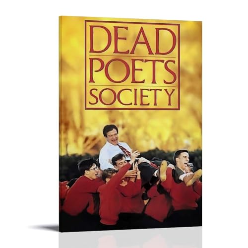 RWEWQRHG Poster "Dead Poets Society", moderne Kunst, Malerei, Ästhetik, Leinwand, Wandkunst, Poster, 60 x 90 cm, Rahmenstil RWEWQRHG Poster "Dead Poets Society", moderne Kunst, Malerei, Ästhetik, Leinwand, Wandkunst, Poster, 60 x 90 cm, Rahmenstil von RWEWQRHG