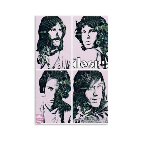 RWEWQRHG The Doors Poster, moderne Kunst, Gemälde, Ästhetik, Leinwand, Wandkunst, Poster, 60 x 90 cm, ungerahmter Stil RWEWQRHG The Doors Poster, moderne Kunst, Gemälde, Ästhetik, Leinwand, Wandkunst, Poster, 60 x 90 cm, ungerahmter Stil von RWEWQRHG