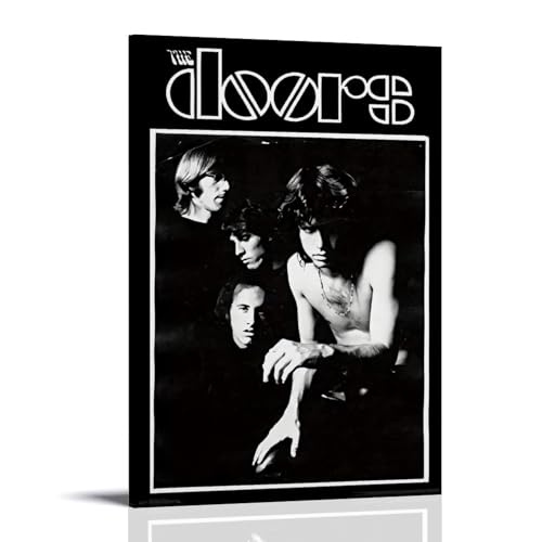 RWEWQRHG The Doors Poster, moderne Kunst, Malerei, Ästhetik, Leinwand, Wandkunst, Poster, 50 x 75 cm, Rahmenstil RWEWQRHG The Doors Poster, moderne Kunst, Malerei, Ästhetik, Leinwand, Wandkunst, Poster, 50 x 75 cm, Rahmenstil von RWEWQRHG