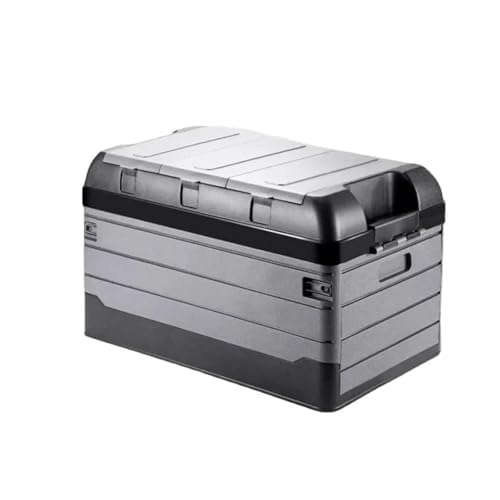 70L Auto-Kofferraum-Aufbewahrungsbox, Doppellagige, Faltbare Aufbewahrungsbox, Aufbewahrungskörbe Mit Großer Kapazität For Auto, Outdoor, Camping, Picknick(Pink) von RWFRKABNK