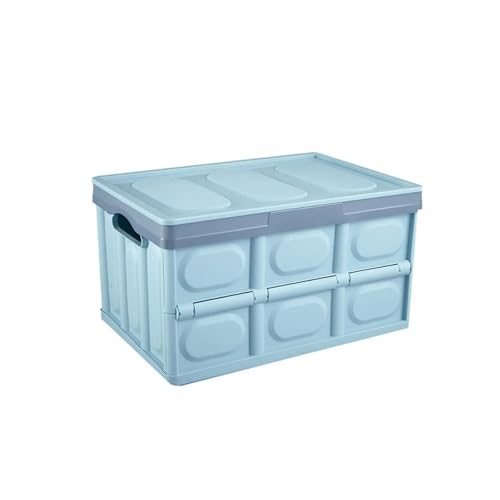 Aufbewahrungsboxen Aus Kunststoff For Den Kofferraum, Stapelbar, Große Kapazität, Offene Aufbewahrungsbox, Platzsparend, Aufbewahrungsboxen Fürs Auto, Outdoor-Camping(Blue-S) von RWFRKABNK