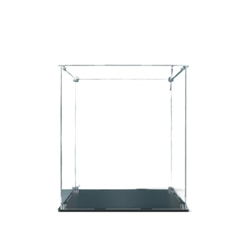 Displaybox Vitrine Baustein Staubdicht Durchsichtig Vitrine Spielzeugziegel Aufbewahrungsbox(Syle 1 L32xW25xH37cm) von RWFRKABNK