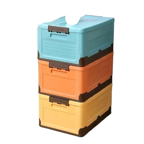 Faltende Aufbewahrungsbox Camping Multifunktionale Kleidungsaufbewahrung Haushalt Große Kapazität Desktop Bettboden Aufbewahrungsbox(Notiming function) von RWFRKABNK
