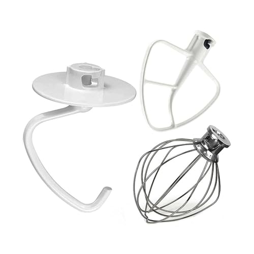 For Kitchen Aide Zubehör 4,5–5 Qt Standmixer Mit Kippbarem Kopf, Kompatibilität Mit Kitchenaid Paddelaufsatz For K45B/K5THCB/K5THBS von RWFRKABNK