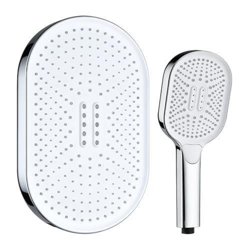 Handbrause Aus Silikon, Hochdruck-Badezimmerbrause, Universell Passend For Warmwasserbereiter Im Haushalt, Komplettes Zubehörset(G1) von RWFRKABNK