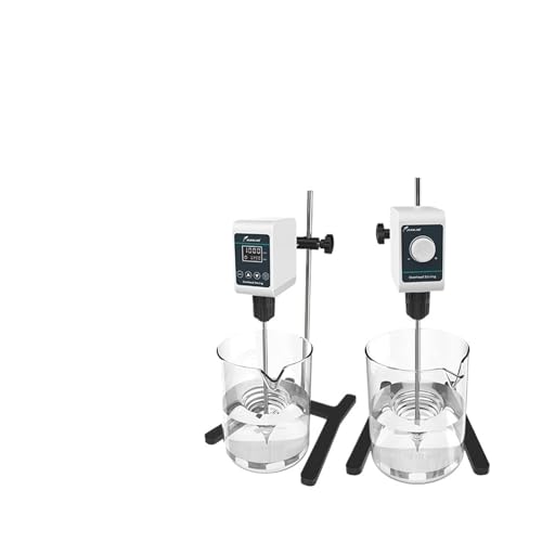 JOANLAB Rührer Labor Digitalanzeige Überkopfrührer Elektrischer Mixer Laborgeräte 5/10L 1200 U/min 110/220 V OS-10S(OS-5S(LCD 5L),US Plug) von RWFRKABNK