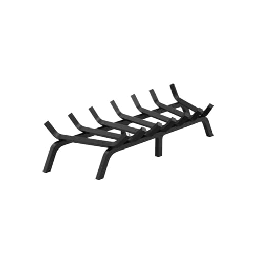 Kompatibilität Mit SucceBuy Kamin, Kaminrost Mit 6 Beinen, 3/4 Zoll Massive Pulverbeschichtete Stahlstangen, Brennholz-Brenngestellhalter(18in) von RWFRKABNK