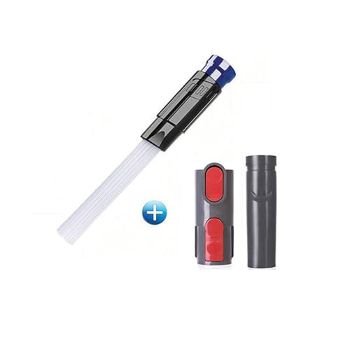Kompatibilität for Dyson V6V7V8V10 Staubsauger Lücke Bürstenkopf Zubehör Flache Saug Entkalkung Saugkopf Set(Light Grey) von RWFRKABNK