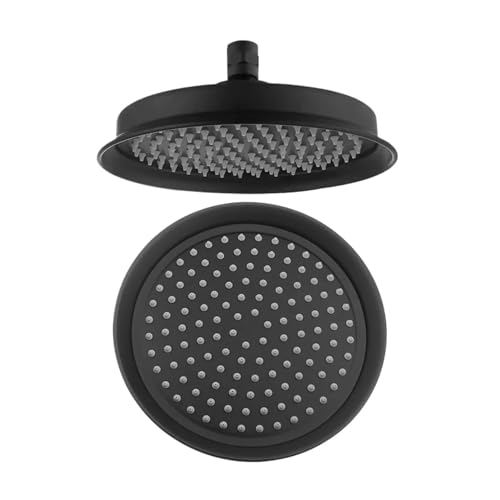 Messing Golden Regendusche Kopf Rose Gold Handbrause Badezimmer Ersetzen Regen Duschkopf Antike Messing Duschkopf Zubehör(Chrome Top Shower A) von RWFRKABNK