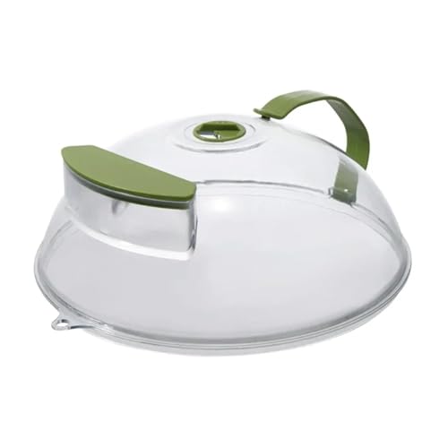 Mikrowellen-Abdeckung, Schutzdeckel Mit Wasseraufbewahrungsbox, Mikrowellen-Teller, Lebensmittelabdeckung, Anti-Spritzer-Deckel, Spülmaschinenfest(Basic) von RWFRKABNK
