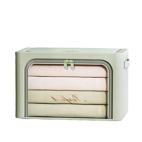 Neues Produkt: Aufbewahrungsbox, Haushaltsstoff-Faltkorb, Kleiderschrank For Kleidung Und Steppdecken, Sortierbox, Tasche, Aufbewahrungsbox.(Agate gray 72L) von RWFRKABNK
