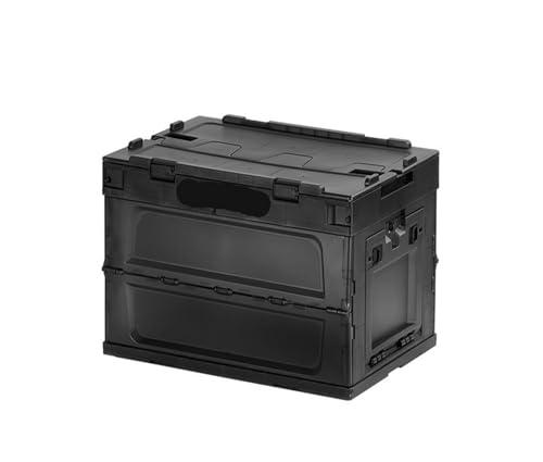 Outdoor Camping Aufbewahrungsbox Faltbox Auto Sortierbox Multifunktionale Aufbewahrungsbox(Black) von RWFRKABNK